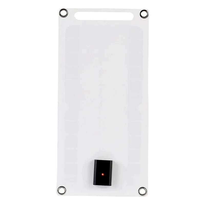 Solar Panel With Portable USB Battery, Waterproof