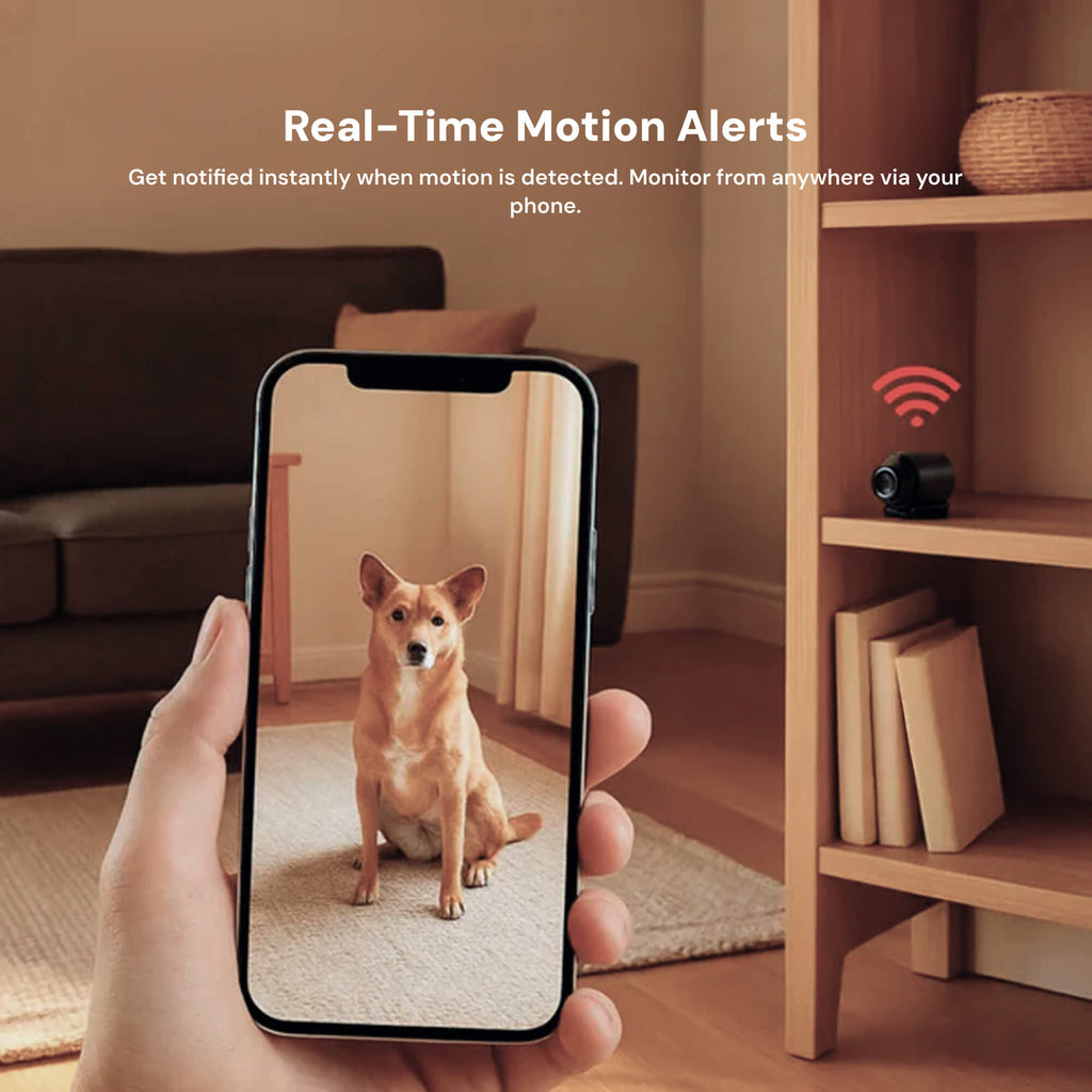 Mini Wireless Hidden Camera – HD Audio Surveillance for Home Security