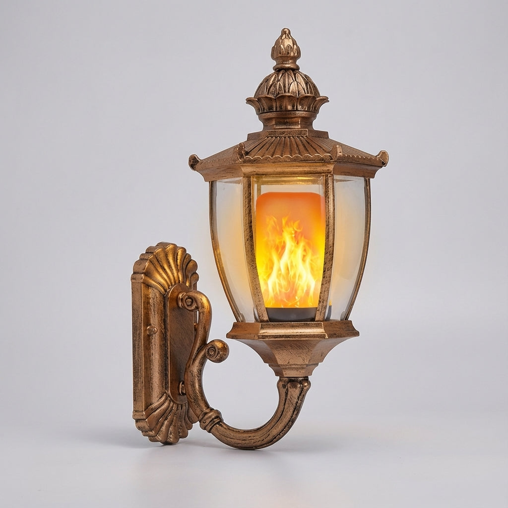 Green LED Cauldron Accent Lamp
