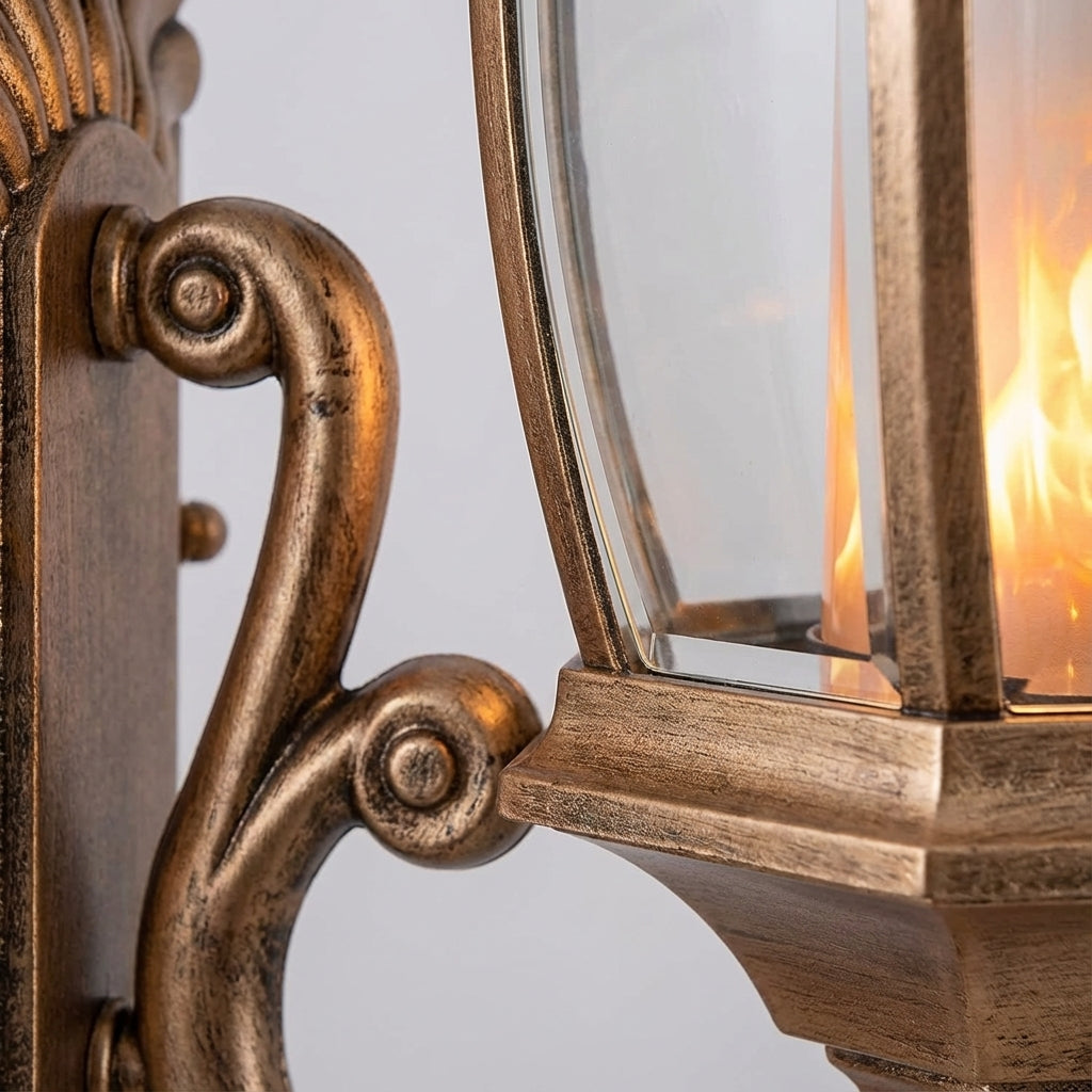Green LED Cauldron Accent Lamp
