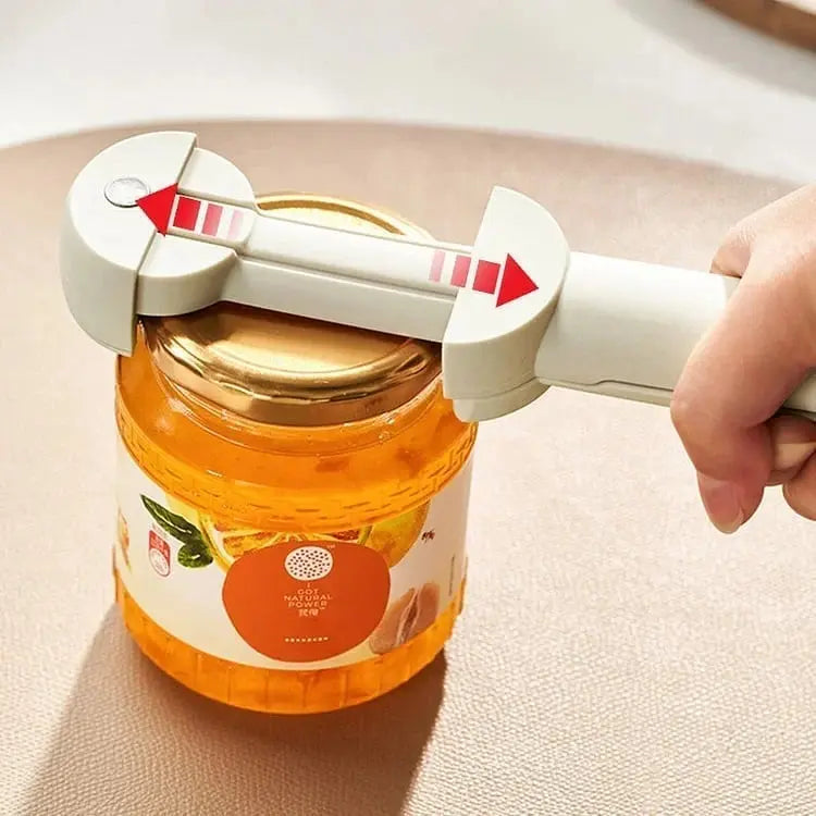 Magnetic Can Opener - Multifunctional, Safe & Effortless One-Touch Opening