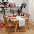 Ghost Print Halloween Table Runner