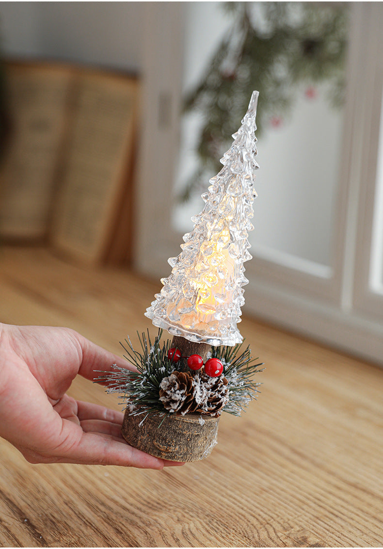 LED Christmas Lantern Table Lamp – Timeless Holiday Decoration