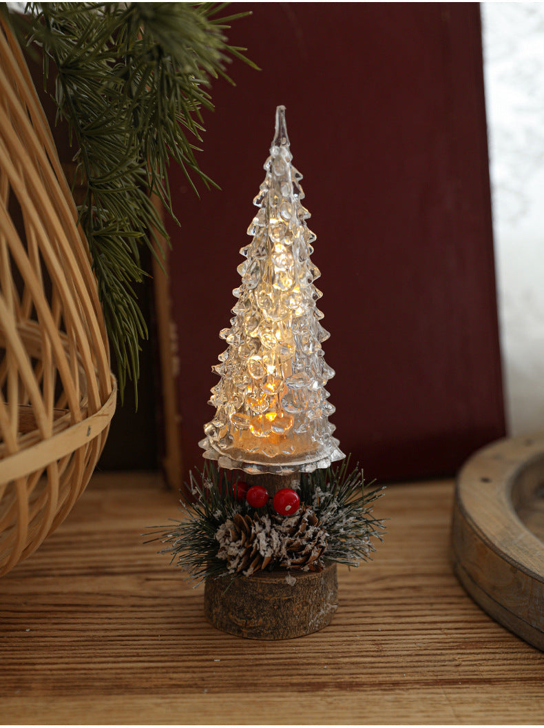 LED Christmas Lantern Table Lamp – Timeless Holiday Decoration