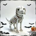 Decorative Halloween Dog Skeleton Figurine