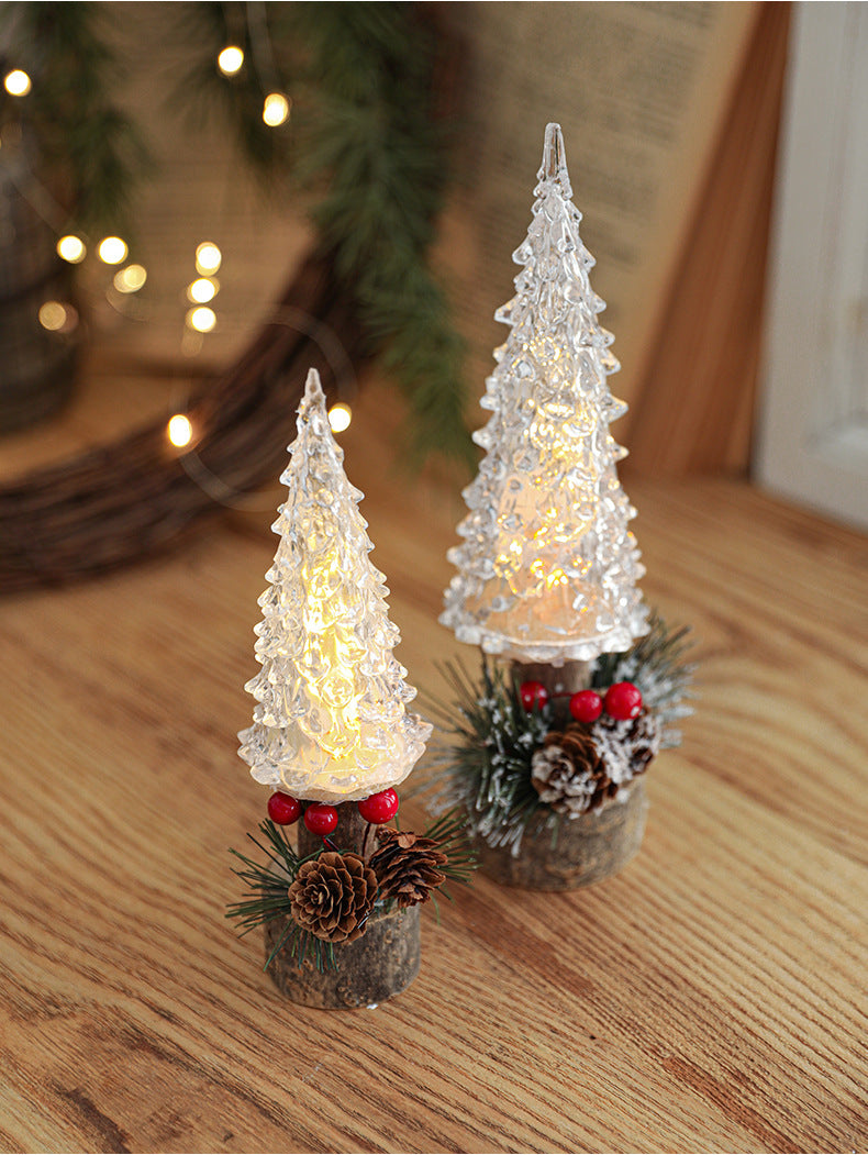 LED Christmas Lantern Table Lamp – Timeless Holiday Decoration