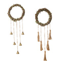 Decorative Wreath with Hanging Bells