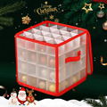 Clear Plastic Christmas Ornament Storage Box