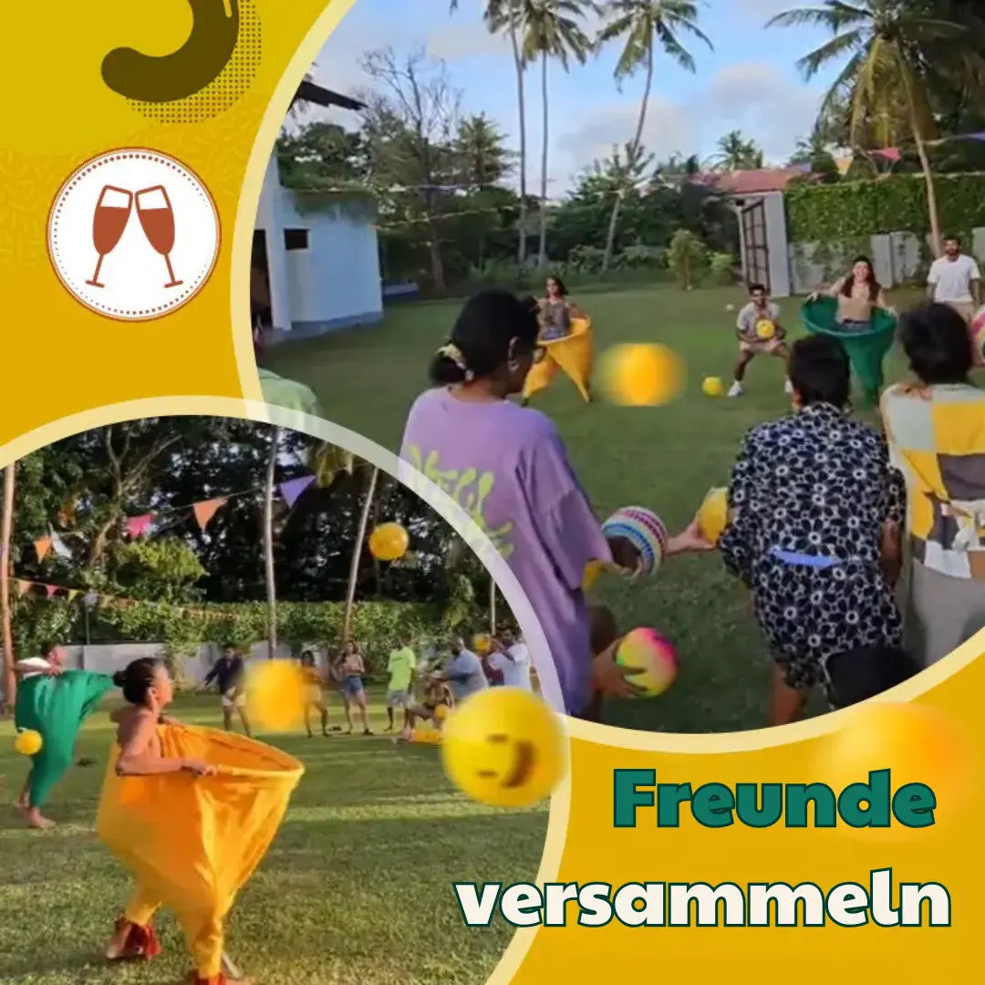 Giant Pants Outdoor Game – Bouncy Balls & Fun Family Party Catch Set