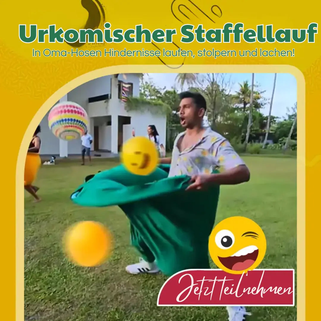 Giant Pants Outdoor Game – Bouncy Balls & Fun Family Party Catch Set