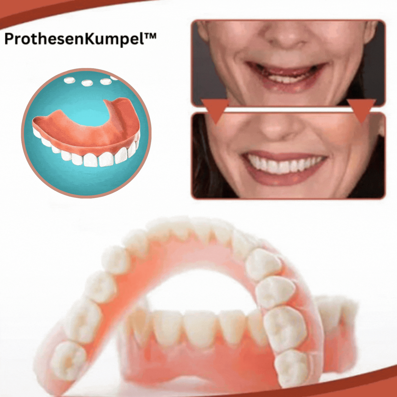 Dental Prosthesis Set – Biocompatible Pain-Free Fit & Natural Smile