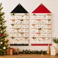 Fabric Christmas Countdown Calendar for Kids 24 Pockets