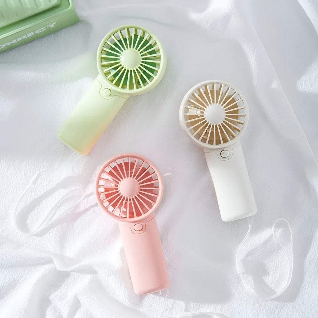 ZenWave Traveler | Portable Mini Fan – Handheld, Battery Powered & Travel-Ready