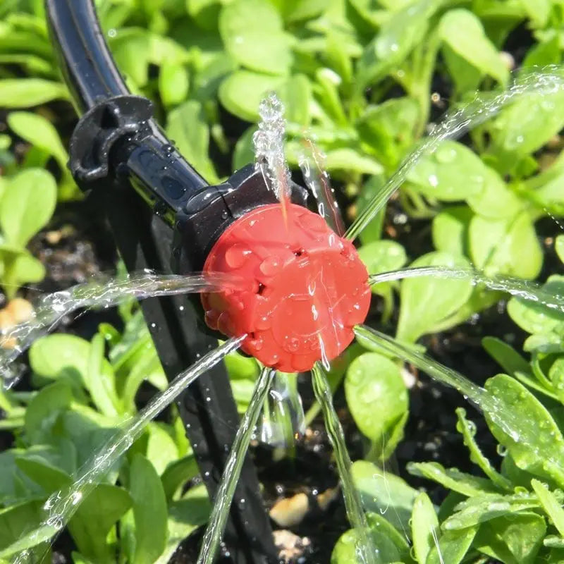 Drip Irrigation Drippers 100-Pack – Adjustable Precise & Efficient Plant Watering