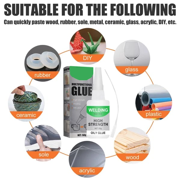 Extreme Super Glue – Ultra-Strong Fast-Bonding Adhesive for All Surfaces