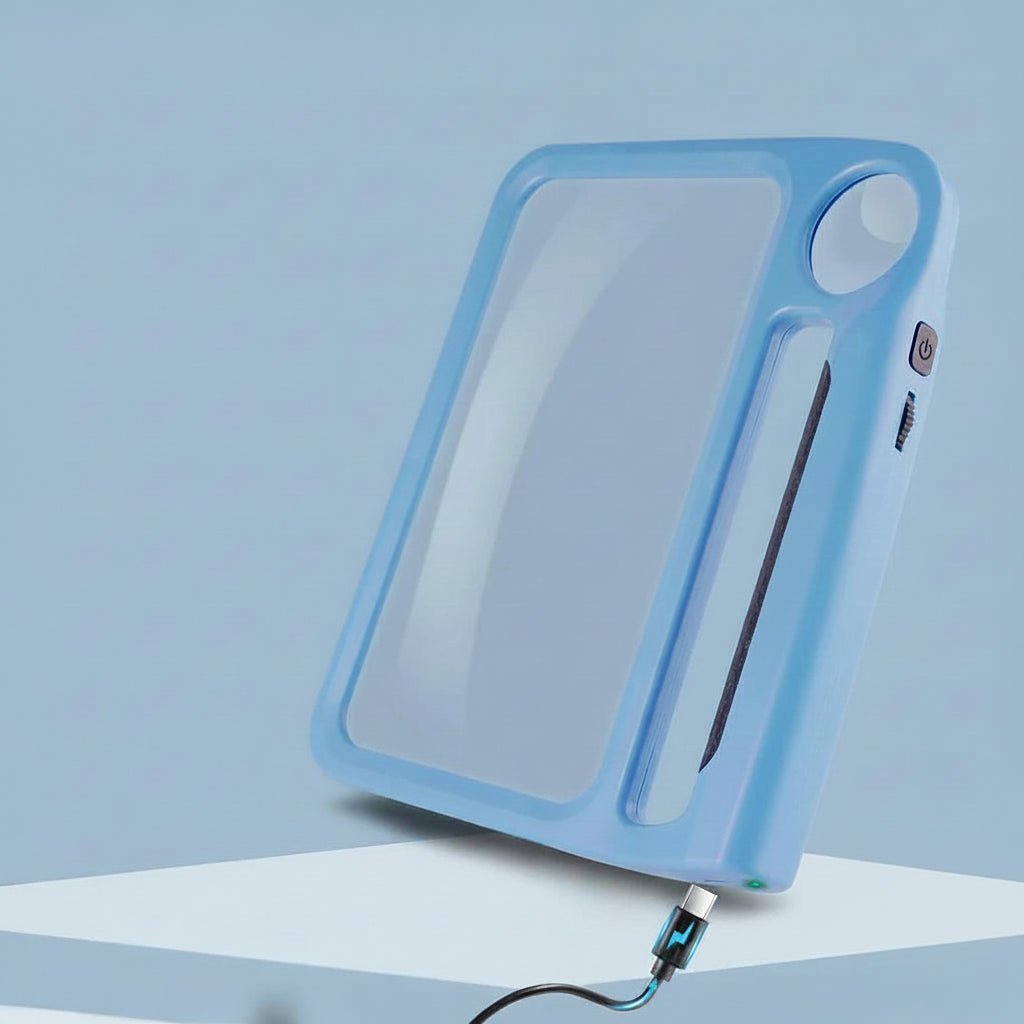 LED Magnifying Glass 5× & 10× – USB Rechargeable, 48 LEDs & Hands-Free