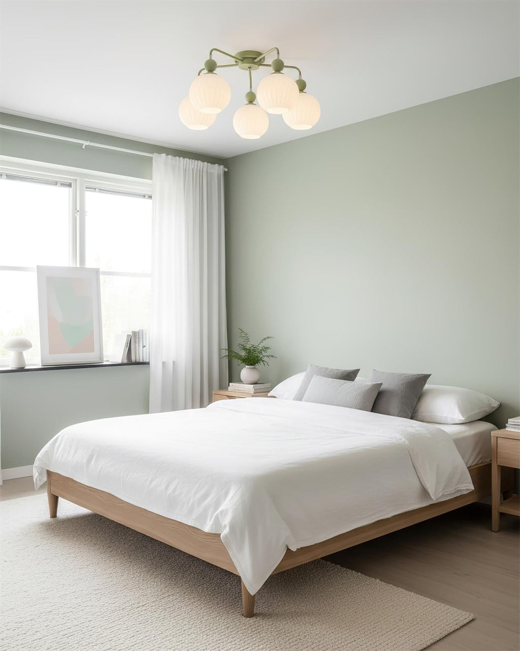 Multi-Light Glass Pendant Ceiling Fixture