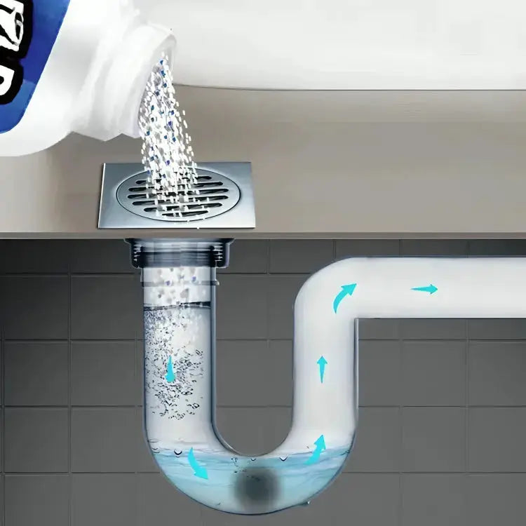Drain Cleaner Powder – Unclogs Pipes Fast & Chemical-Free Maintenance