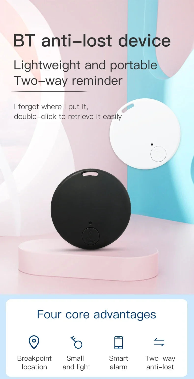Mini GPS Tracker 2-Pack – Real-Time Tracking, Compact & Long Battery Life