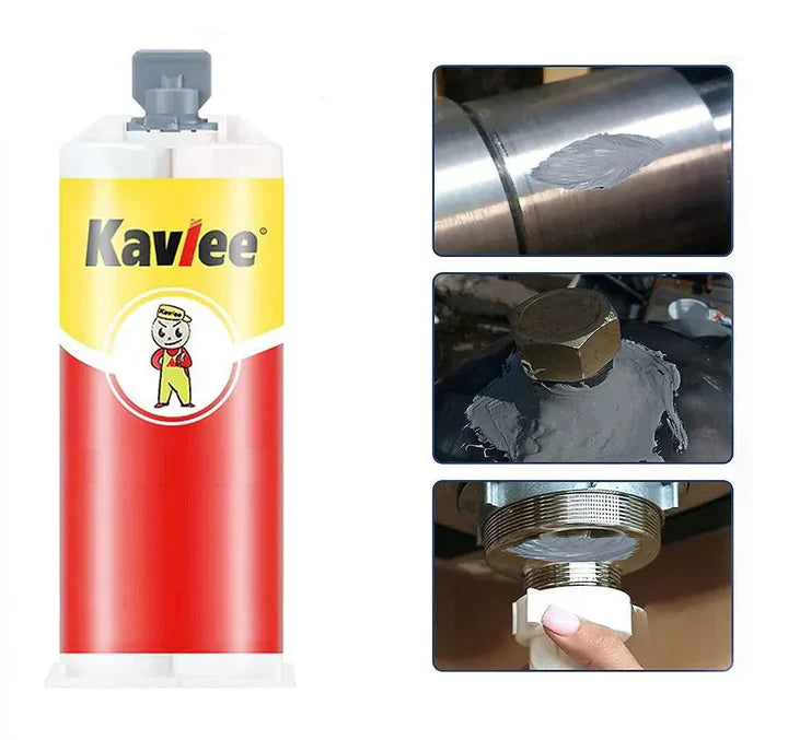 Heavy-Duty Metal Adhesive - Fast-Curing, Waterproof & Heat-Resistant
