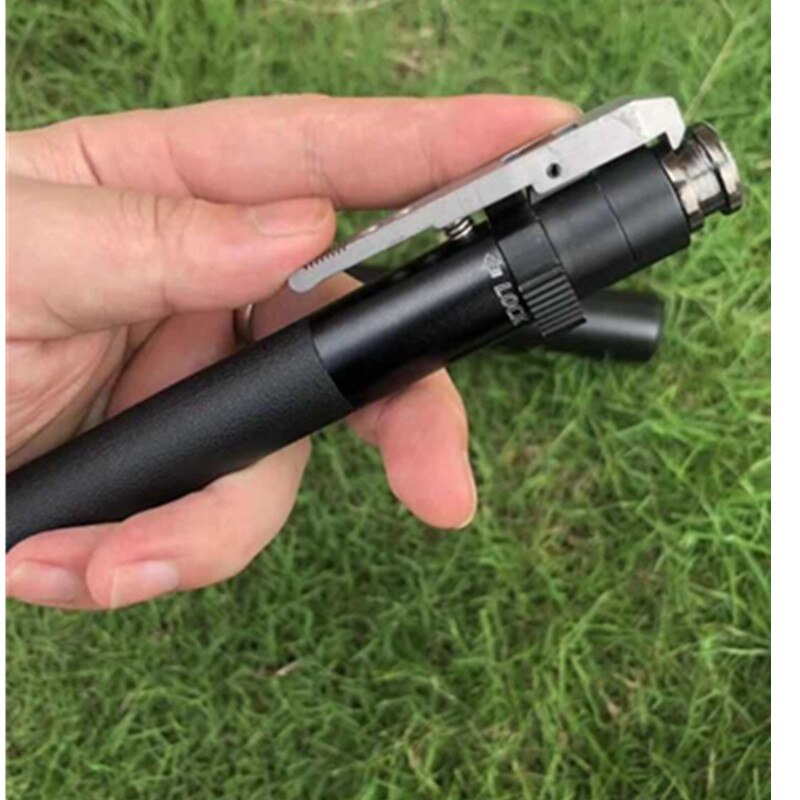 Extendable Steel Self-Defense Baton – Retractable Street Guard Safety Stick