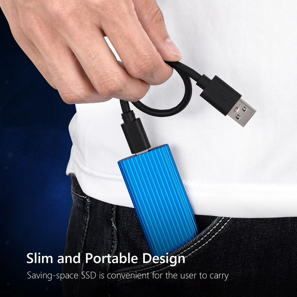 Ultra-Fast Portable SSD – USB 3.1 Solid State Drive & Compact