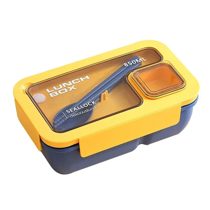 Bento Lunch Boxes – Leak-Proof with Cutlery, Microwave &amp; Dishwasher Safe