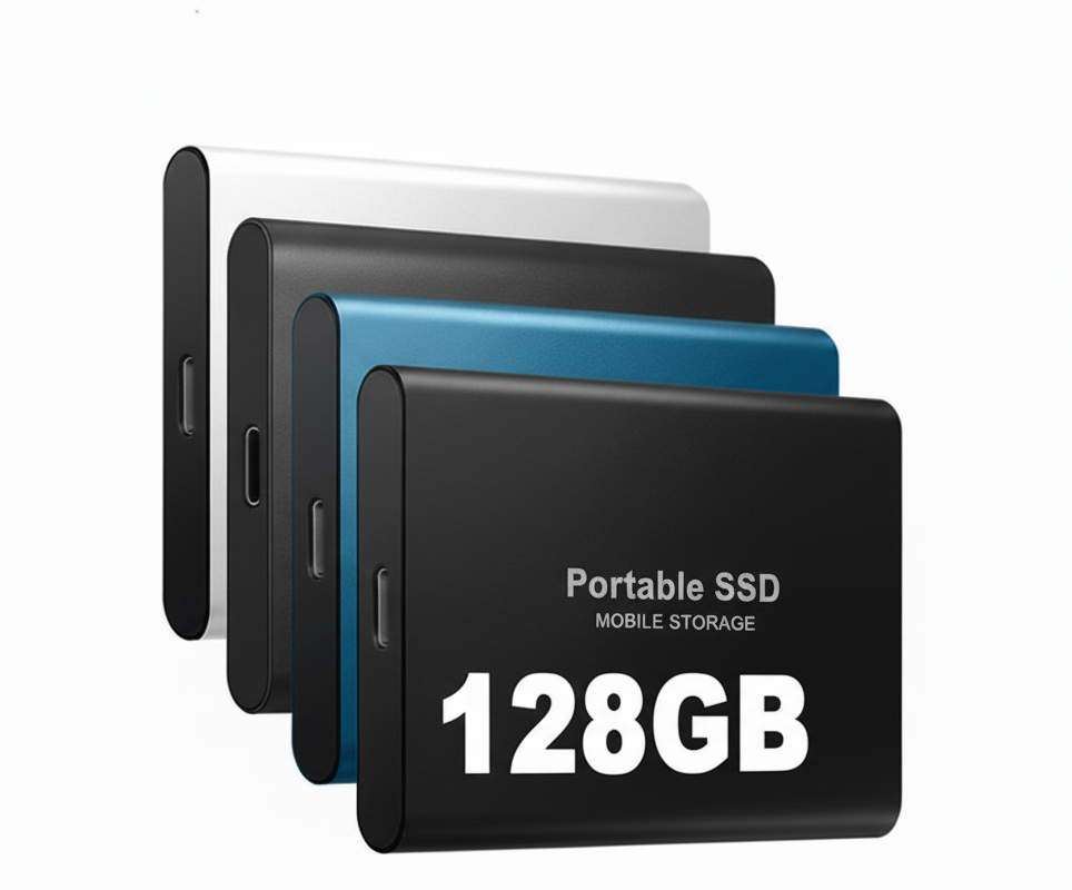 Portable External SSD Drive – High-Speed USB-C Transfer & Compact