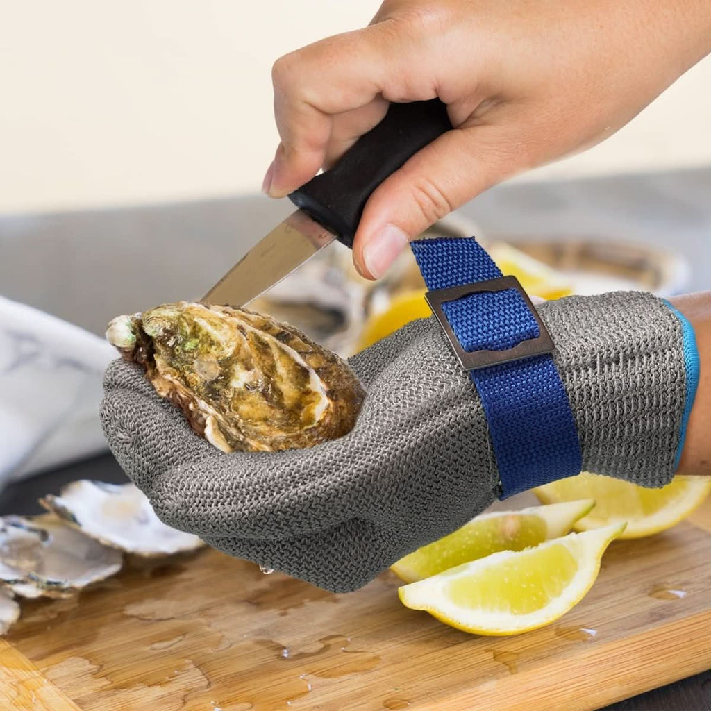 Cut-Resistant Stainless Steel Safety Gloves – Maximum Protection for Kitchen