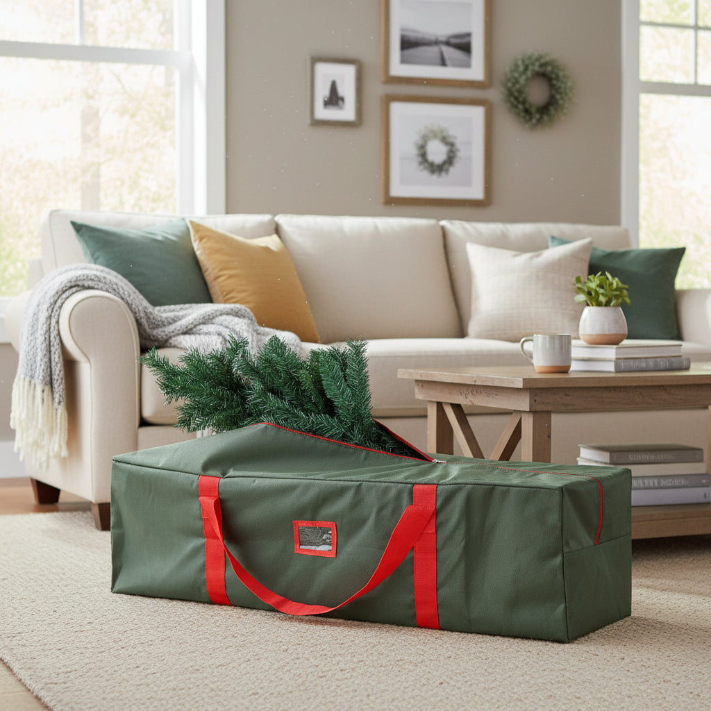 Waterproof Oxford Christmas Tree Storage Bag with Handles