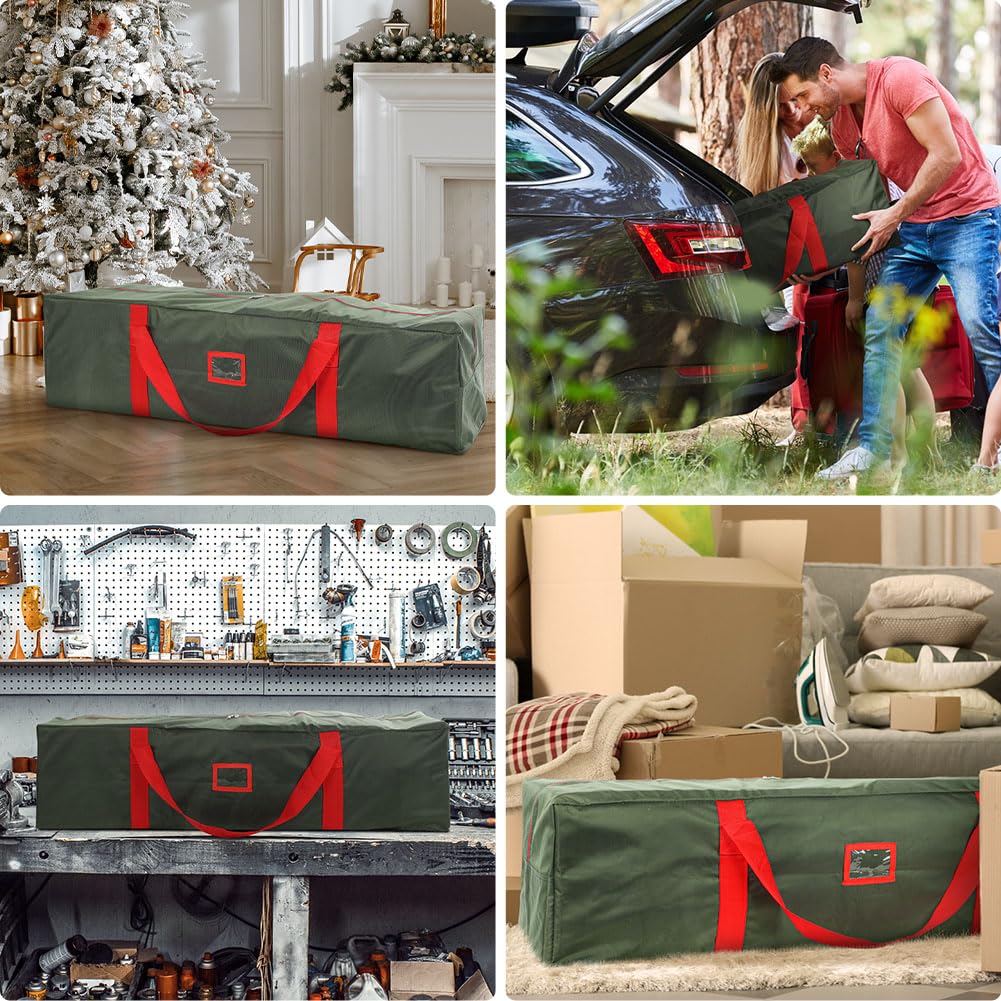 Waterproof Oxford Christmas Tree Storage Bag with Carry Handles