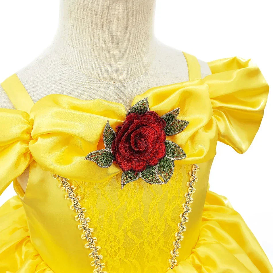 Girls’ Princess Costume Dress and Accessory Set