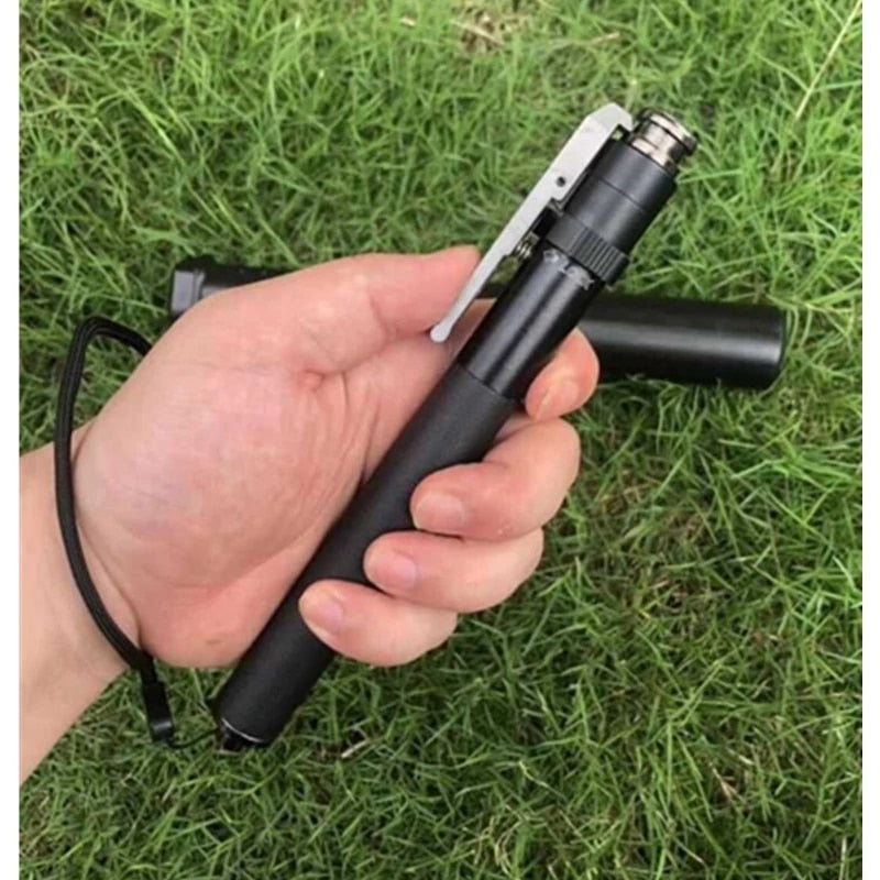 Extendable Steel Self-Defense Baton – Retractable Street Guard Safety Stick