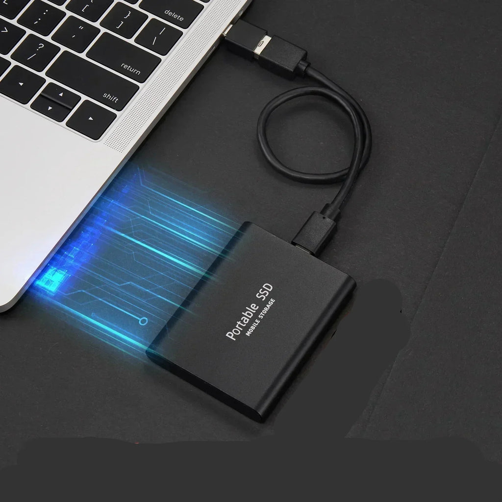 Portable External SSD Drive – High-Speed USB-C Transfer & Compact