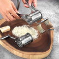 Rotary Cheese Grater – Stainless Steel Hand Crank & Easy Kitchen Shredder