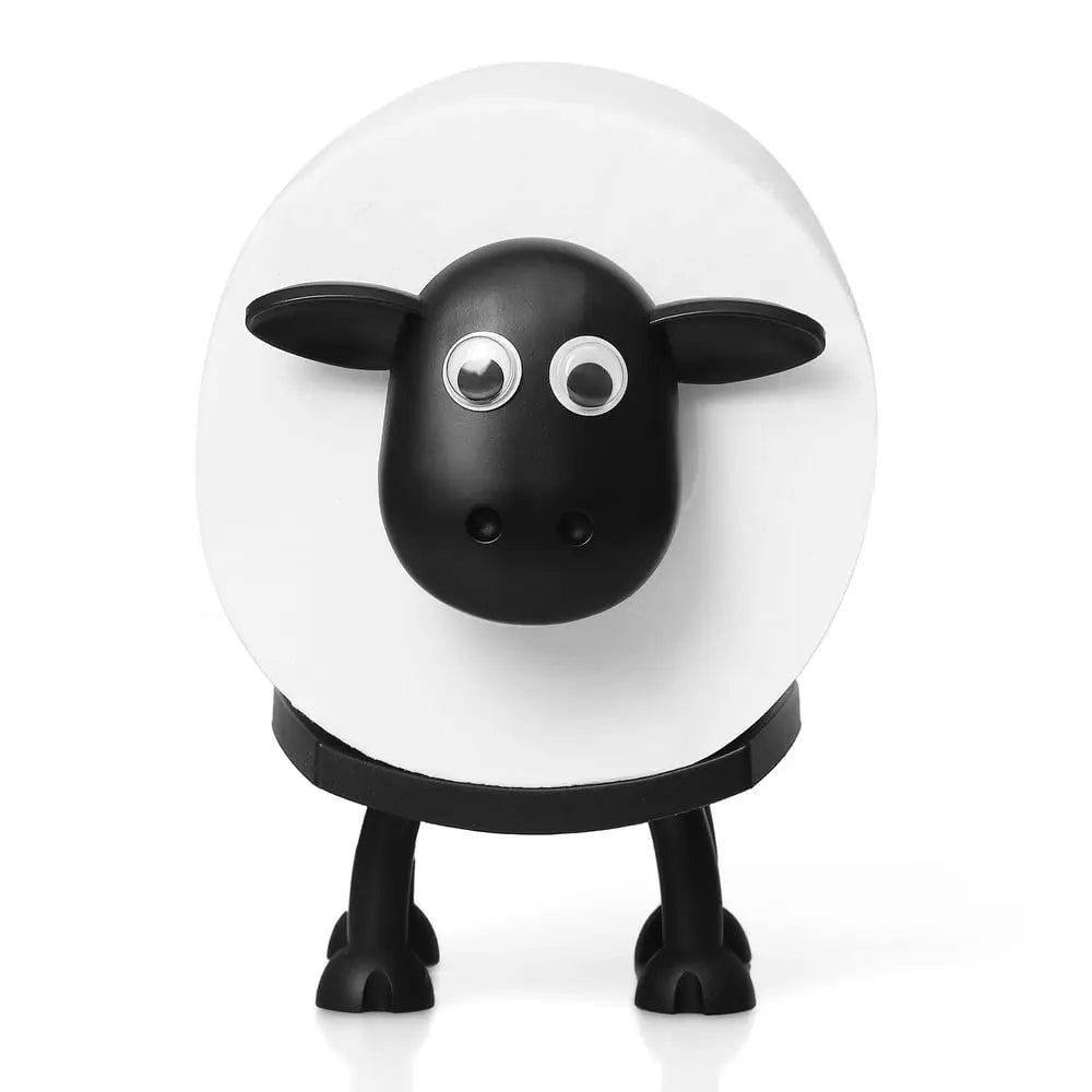 Sheep Toilet Paper Holder – Decorative, Holds 3 Rolls & Bathroom Charming