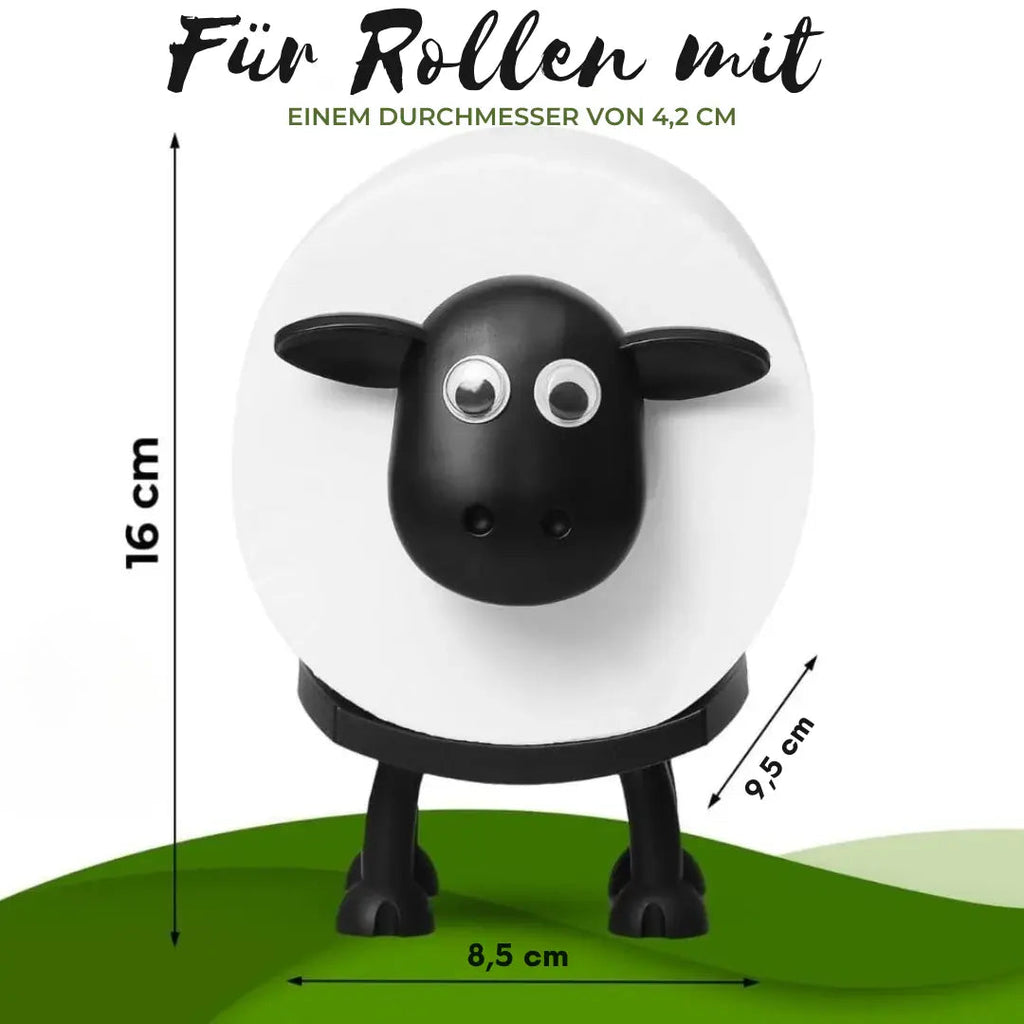 Sheep Toilet Paper Holder – Decorative, Holds 3 Rolls & Bathroom Charming
