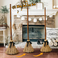 Floating Witch Broom - Sound and Touch Activated Halloween Prop