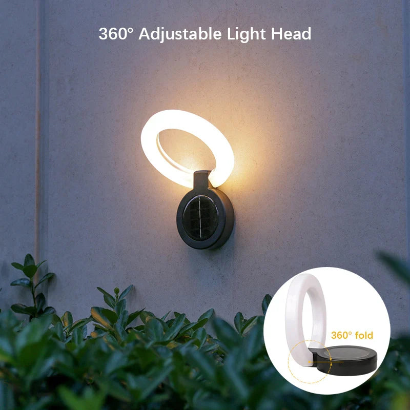 Solar Garden Spike Light – 360° Adjustable Head &amp; IP65 Weatherproof
