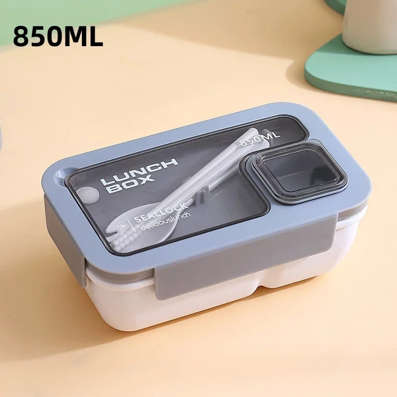Bento Lunch Boxes – Leak-Proof with Cutlery, Microwave &amp; Dishwasher Safe