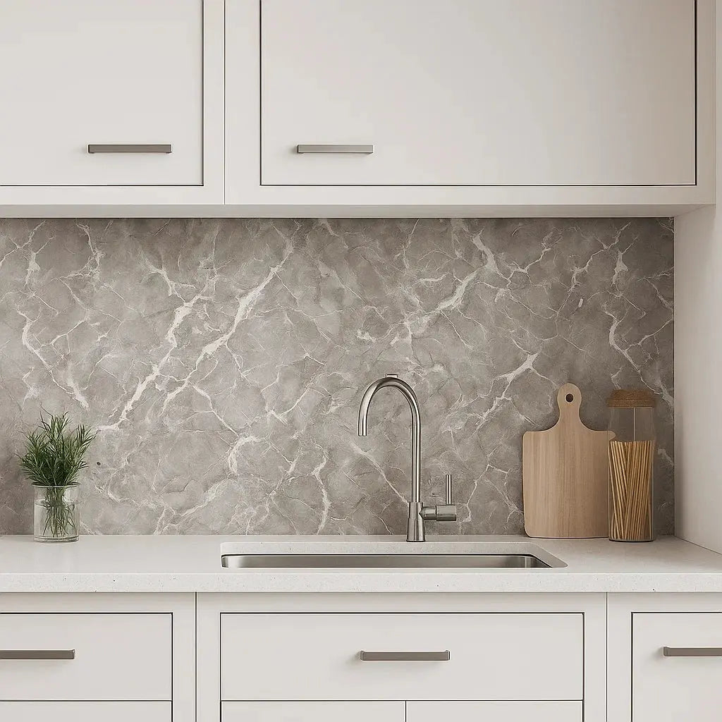 Self-Adhesive Marble Decorative Film – Modern Look, Peel-and-Stick & 40×300cm