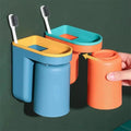 Wall Adhesive Toothbrush Holder – No Drill Bathroom Organizer & Buy 1 Get 1