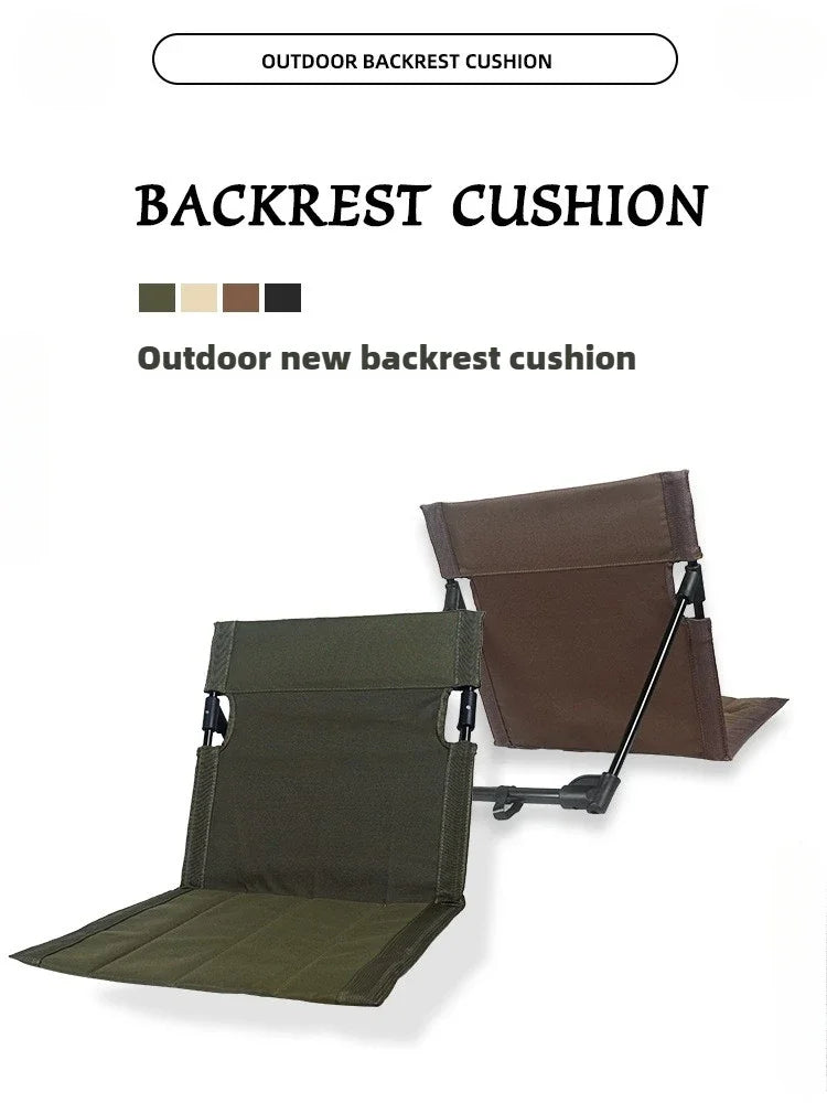 Ultralight Camping Folding Chair – Padded Seat & Portable Outdoor Comfort
