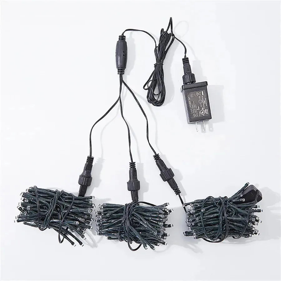 LED Meteor Shower String Lights – Weatherproof Outdoor Christmas Lighting
