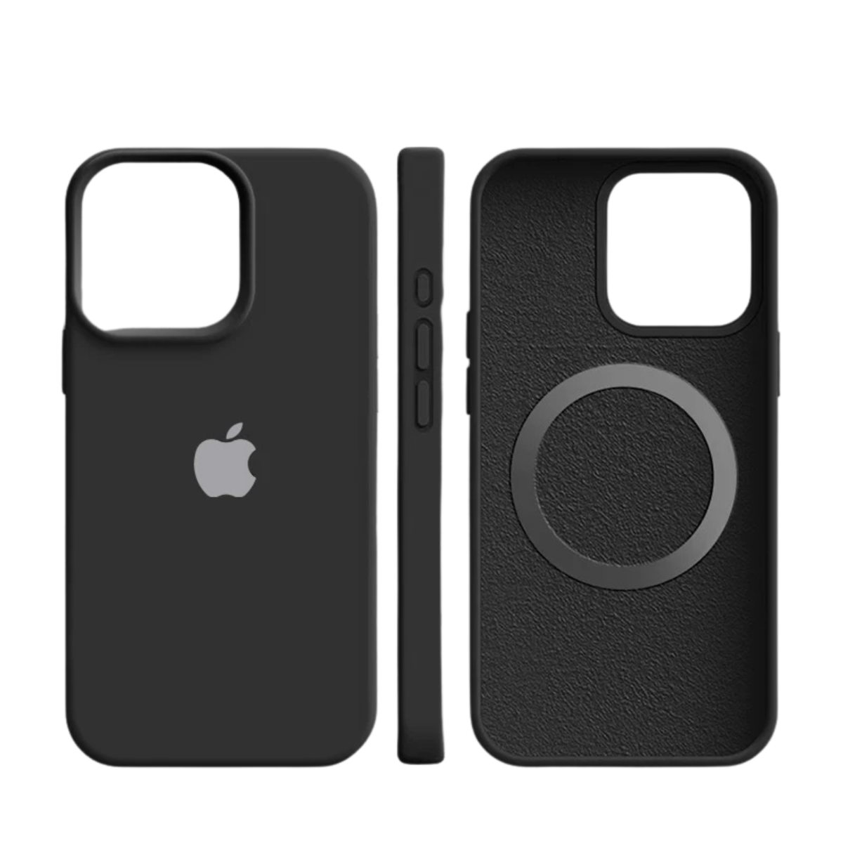 Magnetic Silicone iPhone Case – Soft-Touch MagSafe-Compatible Cover