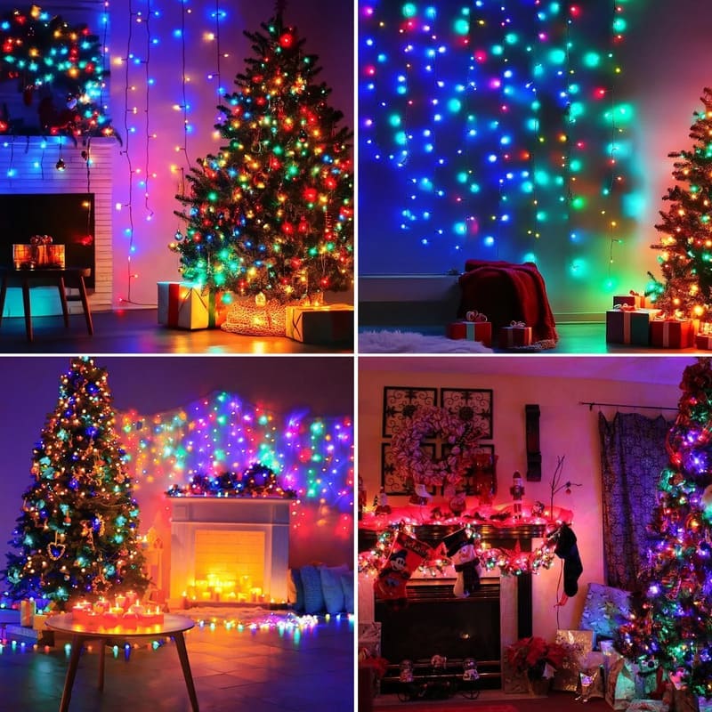 Smart RGB Color-Changing LED String Lights