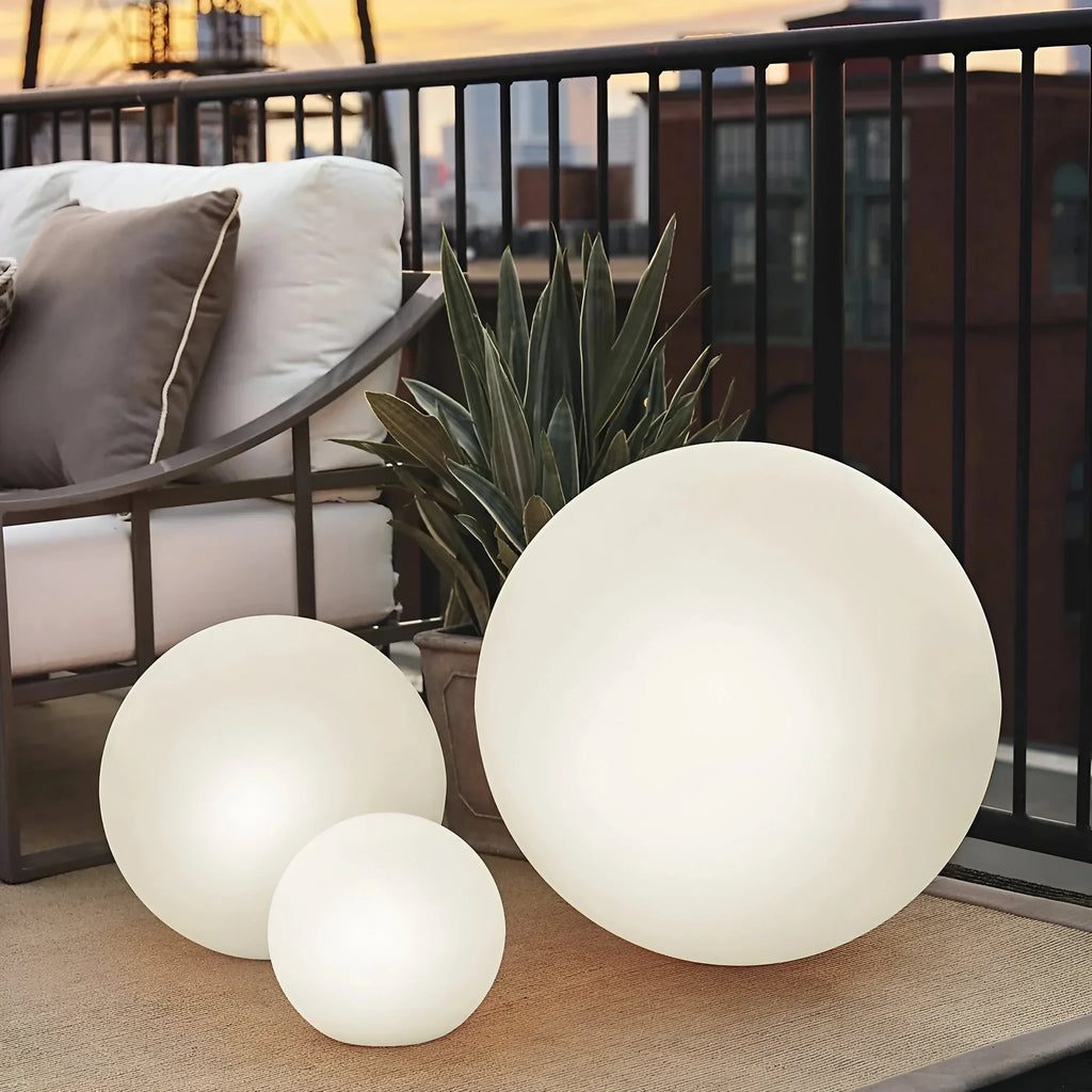 Garden Globe Light – LumiGlobe Weatherproof Solar LED & Outdoor