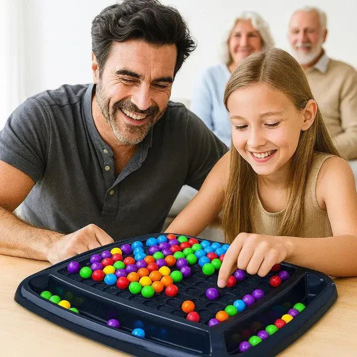 Marble Strategy Board Game – Concentration Training & Fun Family Brain Game