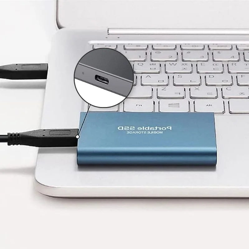 External SSD 128GB – Ultra-Fast Portable USB Solid State Drive