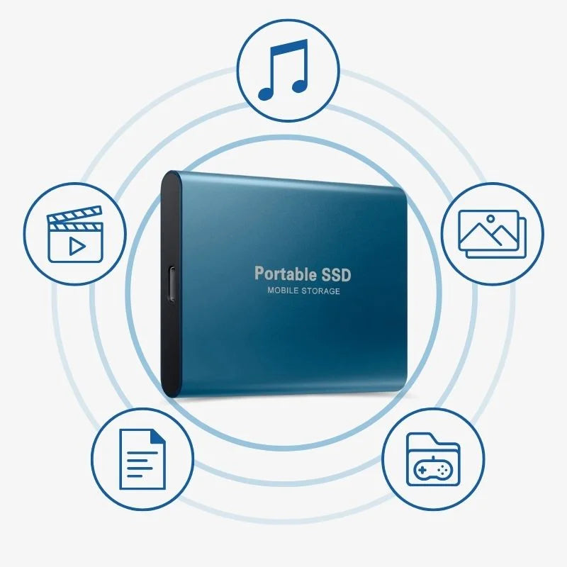 External SSD 128GB – Ultra-Fast Portable USB Solid State Drive
